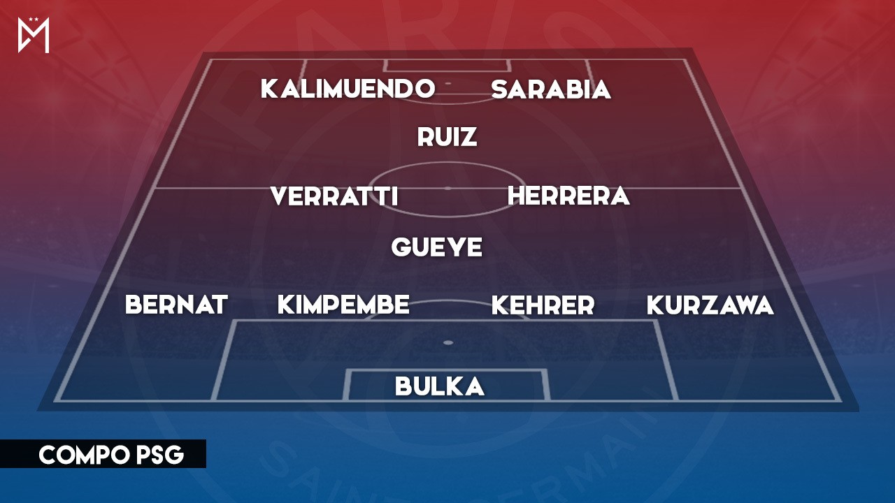 lens psg les compos officielles