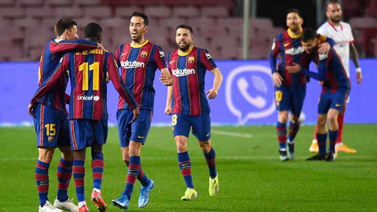 Barça joie Séville