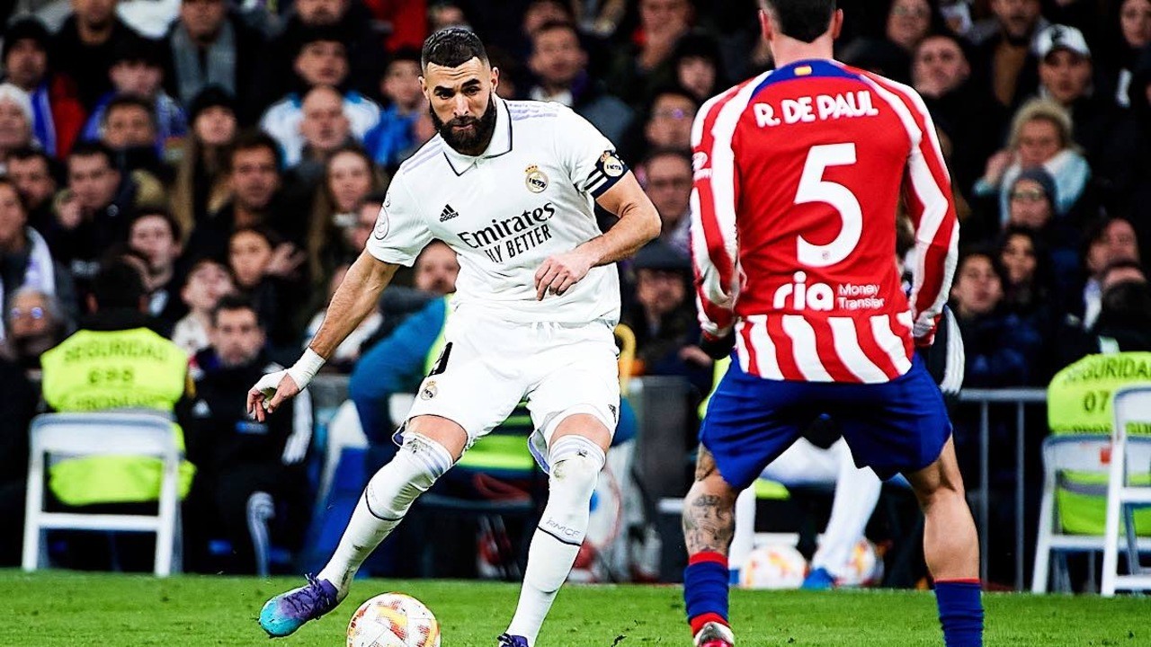 Real Madrid Atl tico Madrid 3 1 - Benzema De Paul Derby Madrid 