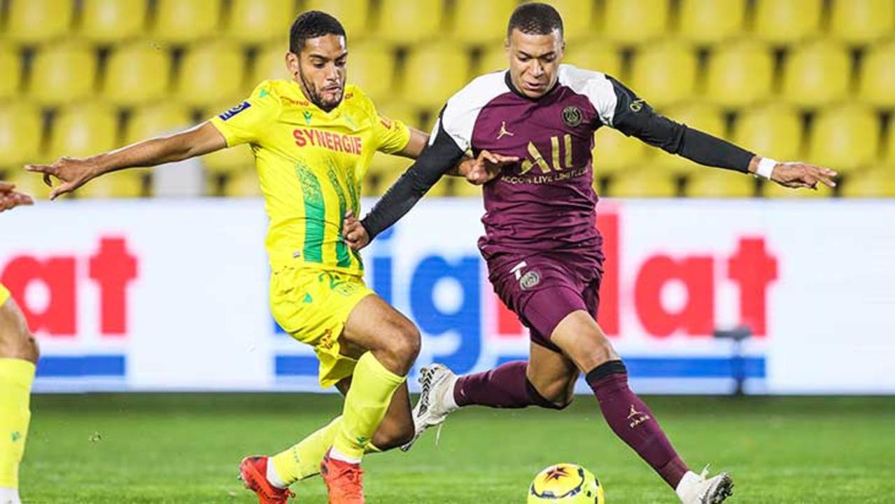 Castelletto Mbappé Nantes PSG