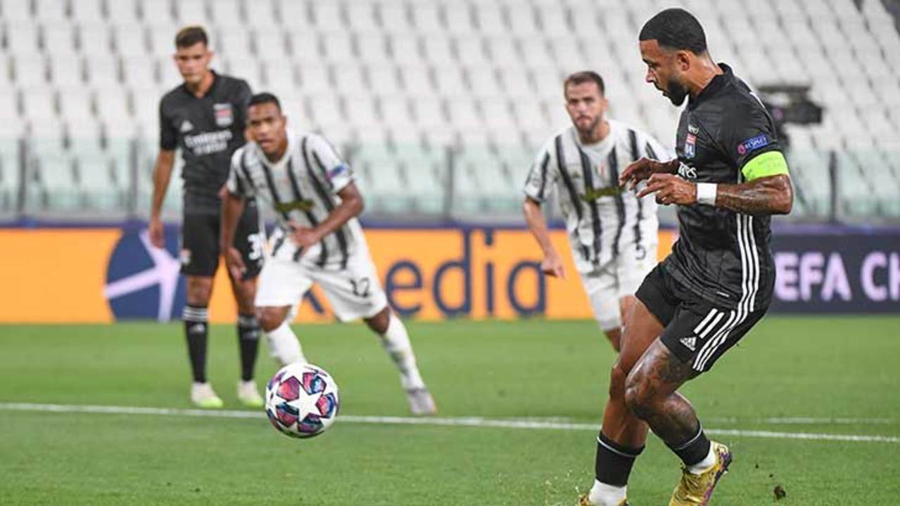 Depay panenka Juve ol