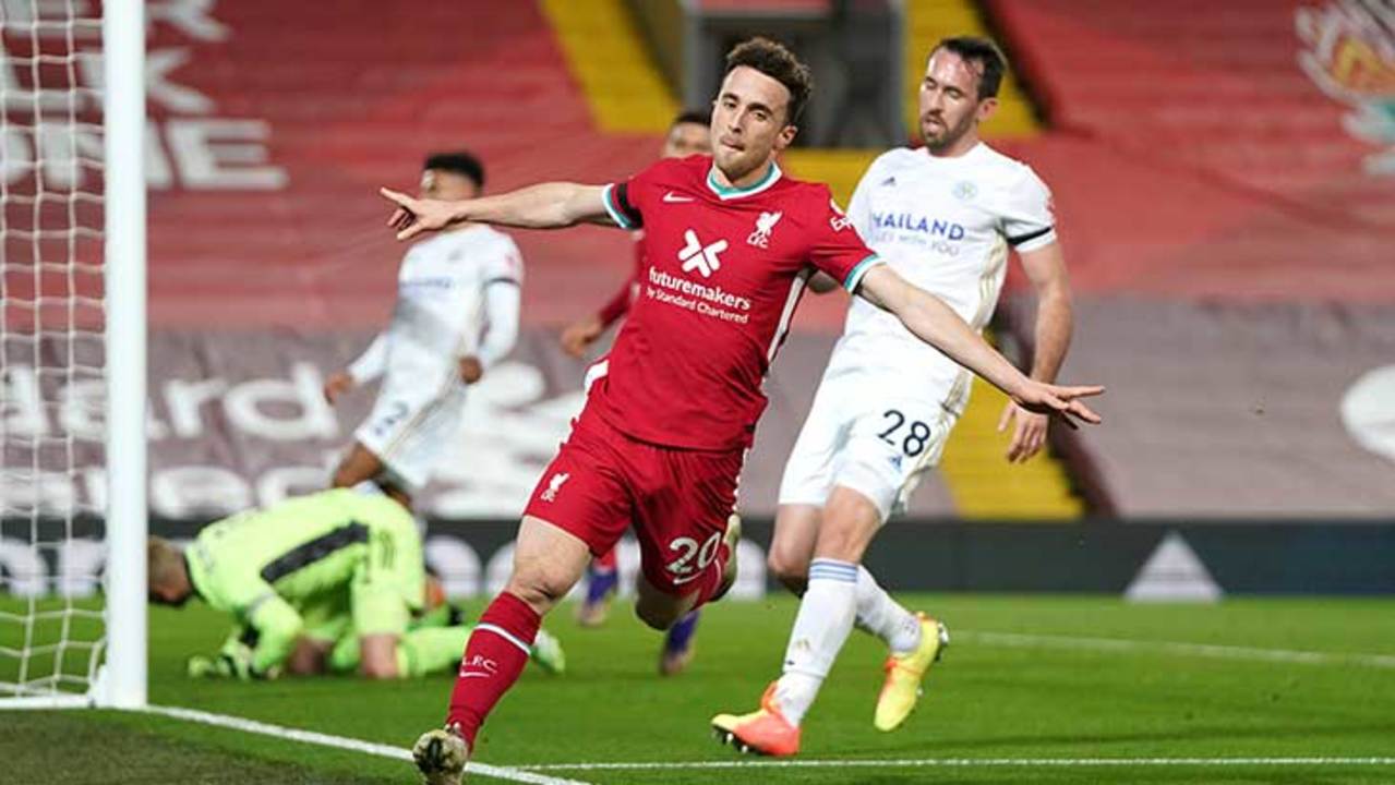Diogo Jota Liverpool Leicester
