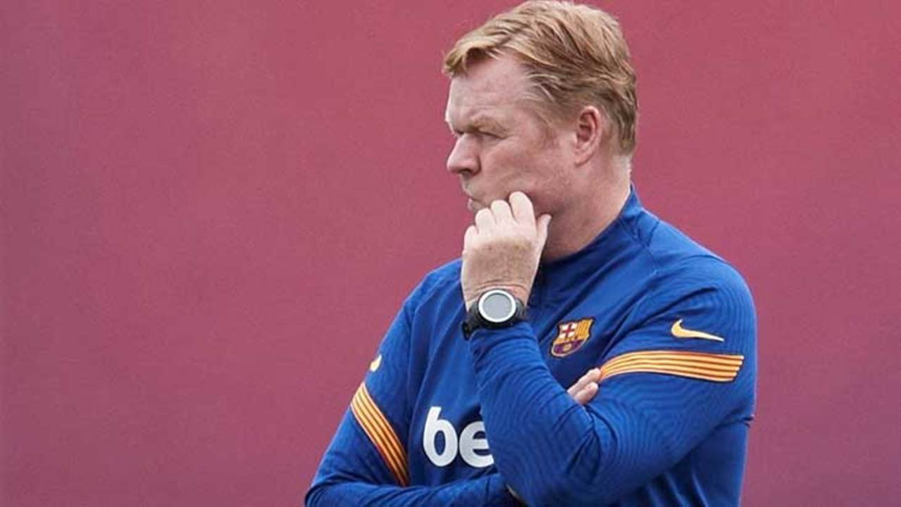 koeman-barca-training
