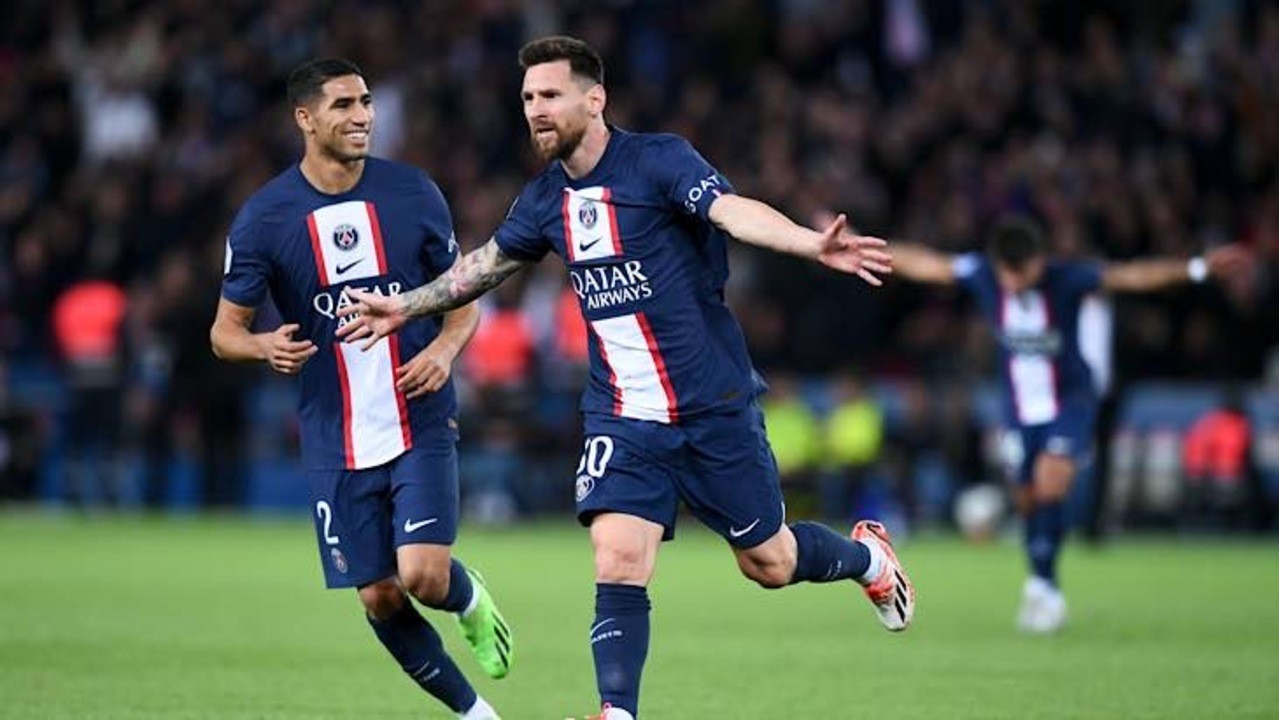 Messi Hakimi Nice PSG