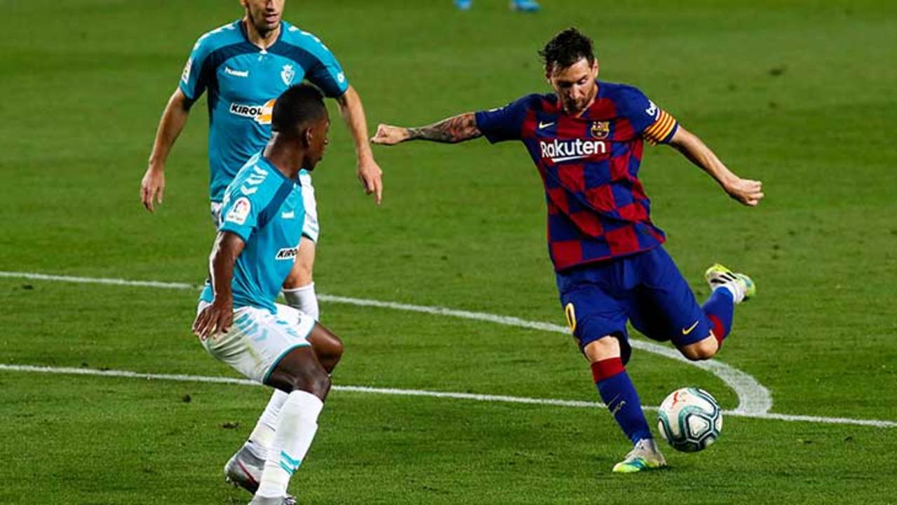 Messi : "Nous sommes une équipe très irrégulière et très faible"