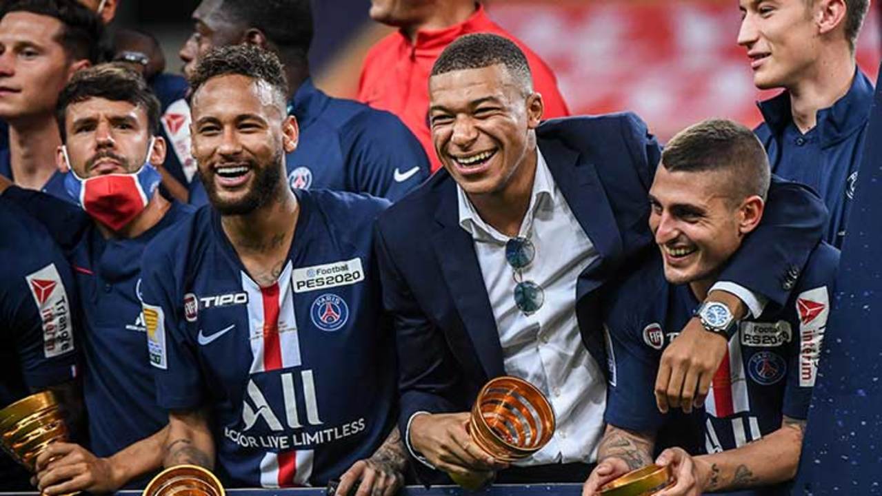 Neymar Mbappé Verratti