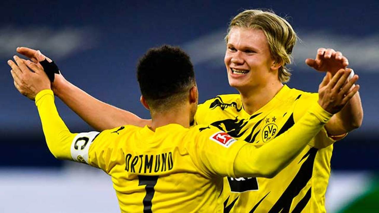 sancho-haaland-joie-dortmund