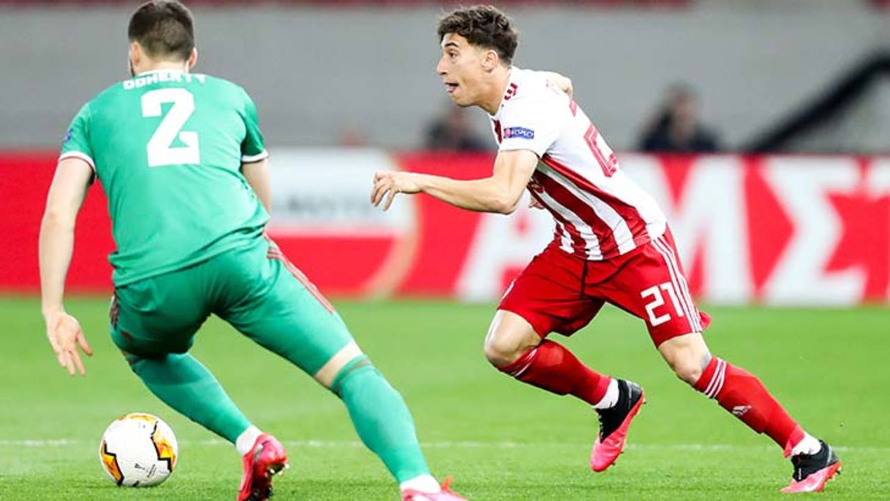 tsimikas-olympiakos-duel