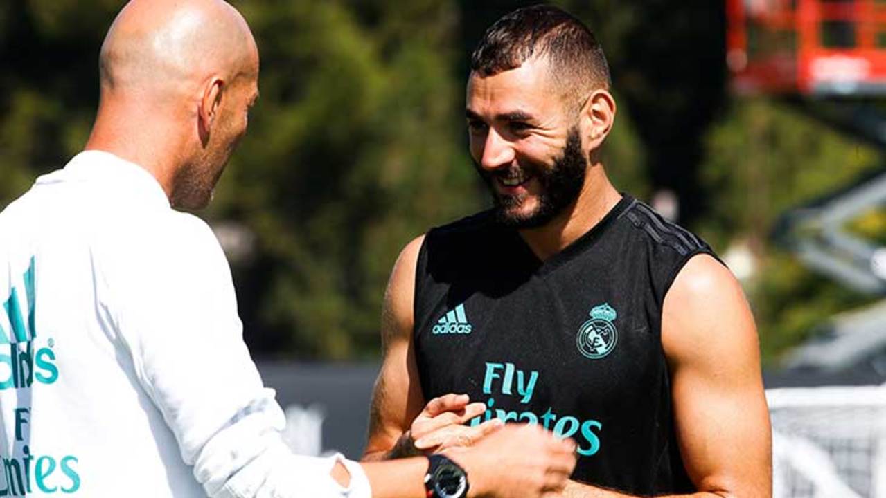 zidane-benzema-sourire