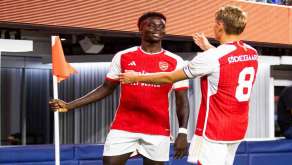 Arsenal Barça Saka Juillet 2023