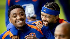 Bergwijn et Memphis s'amusent