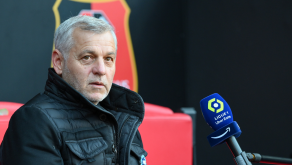 Bruno Génésio sur le banc de Rennes en ligue 1