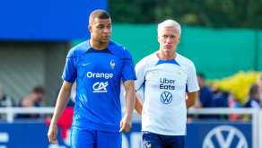Deschamps Mbappé France Bleus 2023