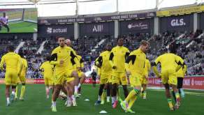 Nantes échauffement Stadium