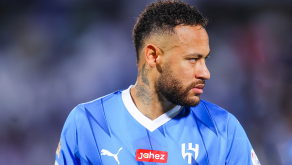 Neymar avec son club d'Al-Hilal