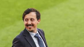 Pablo Longoria tout sourire (OM)