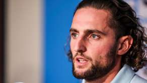 Adrien Rabiot lors de sa conférence de presse de présentation
