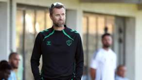 Horneland lors du premier match de préparation de l'ASSE