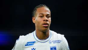 Kevin DANOIS, joueur d'Auxerre, lors du match de Ligue 1 McDonald's entre Paris et Auxerre.