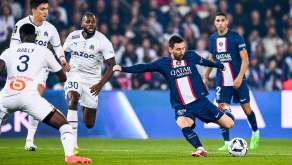 Messi frappe PSG-OM