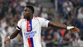 Moussa Niakhaté lors de OL-OM