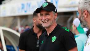 Olivier Dall'Oglio, l'entraineur de l'ASSE