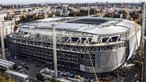 Les travaux du Santiago Bernabéu
