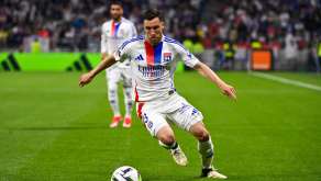 Tagliafico avec le maillot de l'OL