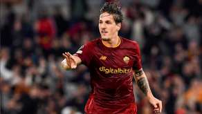 Zaniolo Roma célébration