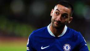 Ziyech avec Chelsea en 2023
