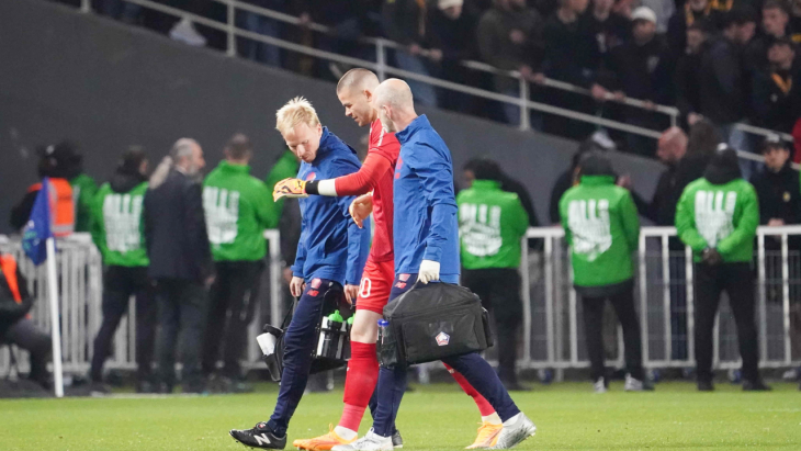 Lucas Chevalier blessure