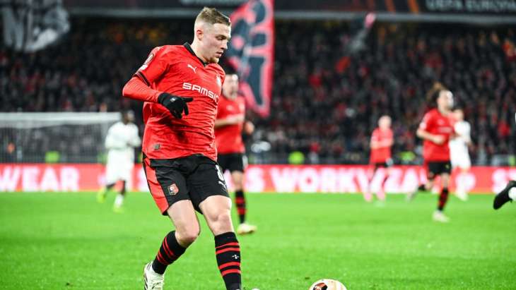 Adrien Truffert, Rennes vs. Milan
