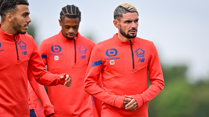Akim Zedadka avec Cabella avec Lille