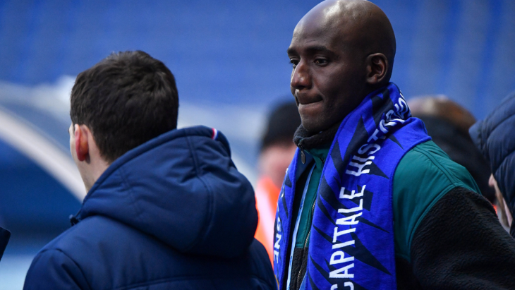Alou Diarra avec l'ESTAC Troyes en Ligue 2
