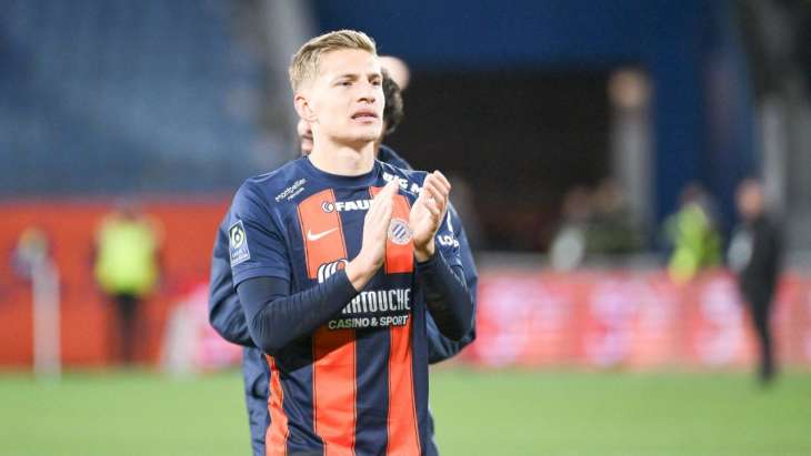 Becir Omeragic avec le MHSC lors de la saison 2023-2024