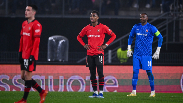 Bélocian et Mandanda avec Rennes