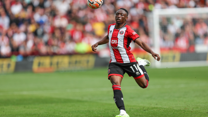 Bénie Traoré avec Sheffield United