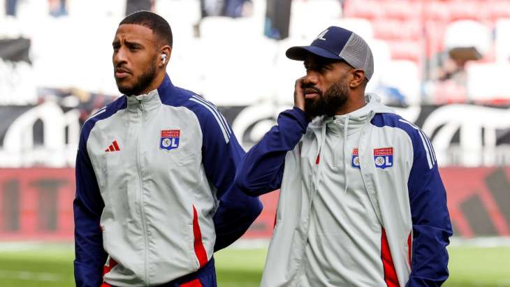 Corentin Tolisso et Alexandre Lacazette