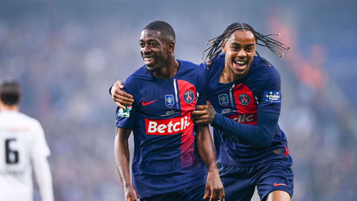Dembele-Barcola-face-a-Lyon