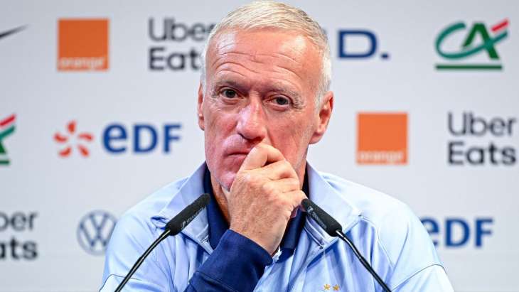 Didier Deschamps, préoccupé en conférence de presse