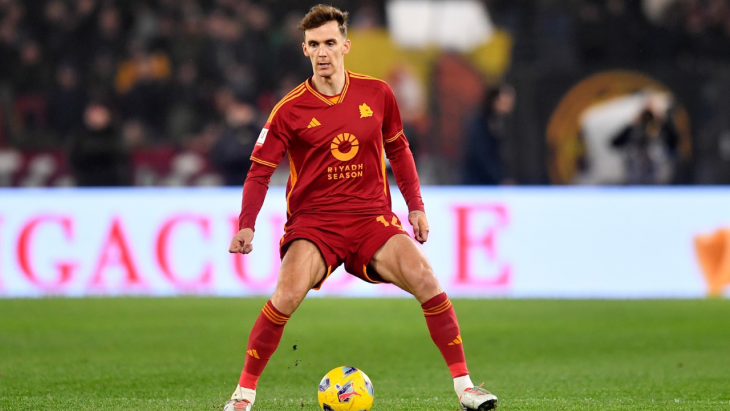 Diego Llorente avec la Roma