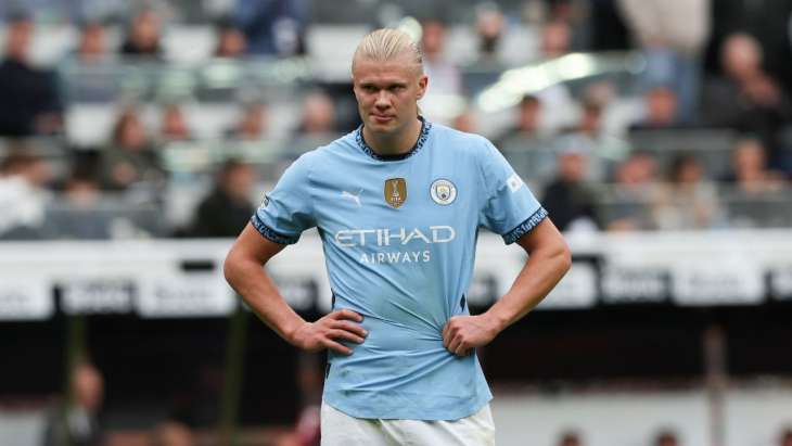 Erling Haaland avec Manchester City