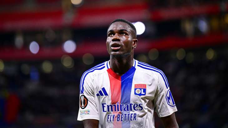 Ernest Nuamah sous les couleurs de l'OL