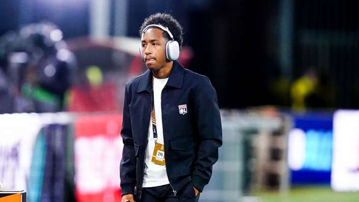 Malick FOFANA, joueur de Lyon, lors du match de l'UEFA Europa League entre Utrecht et Lyon.
