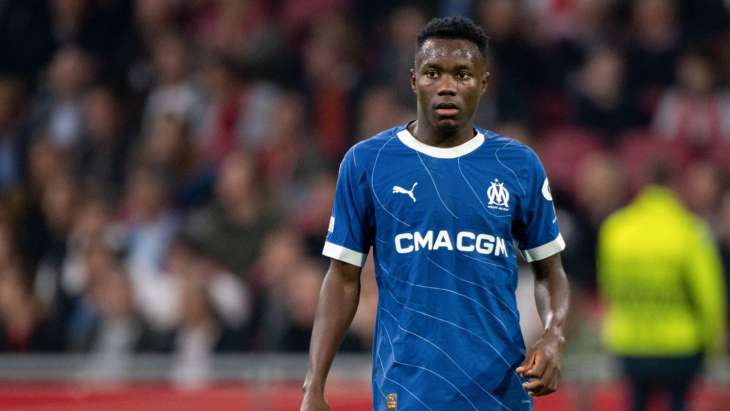 François-Régis Mughe avec l'OM