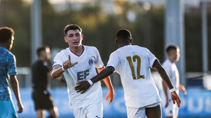 Gaël Lafont avec l'Olympique de Marseille