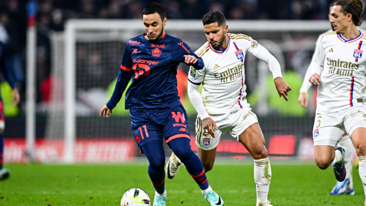 Henrique Silva avec l'OL contre le LOSC