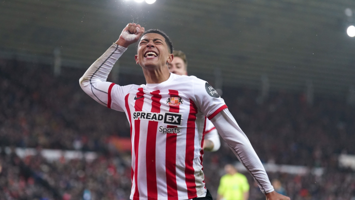 Jobe Bellingham avec Sunderland