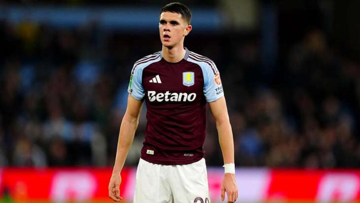 Kosta Nedeljkovic, le défenseur d'Aston Villa.
