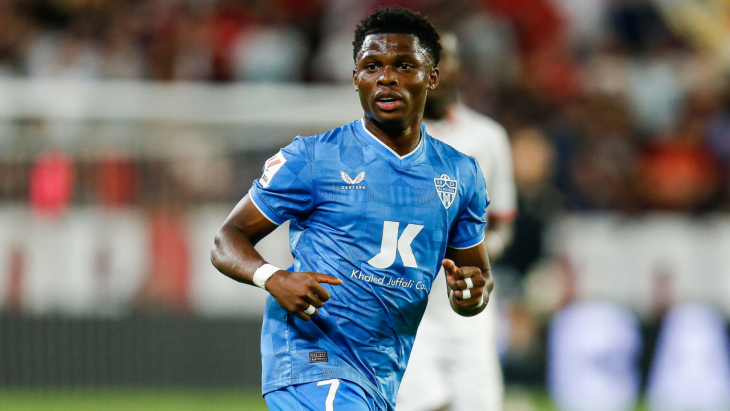 Largie Ramazani avec Almeria en Liga